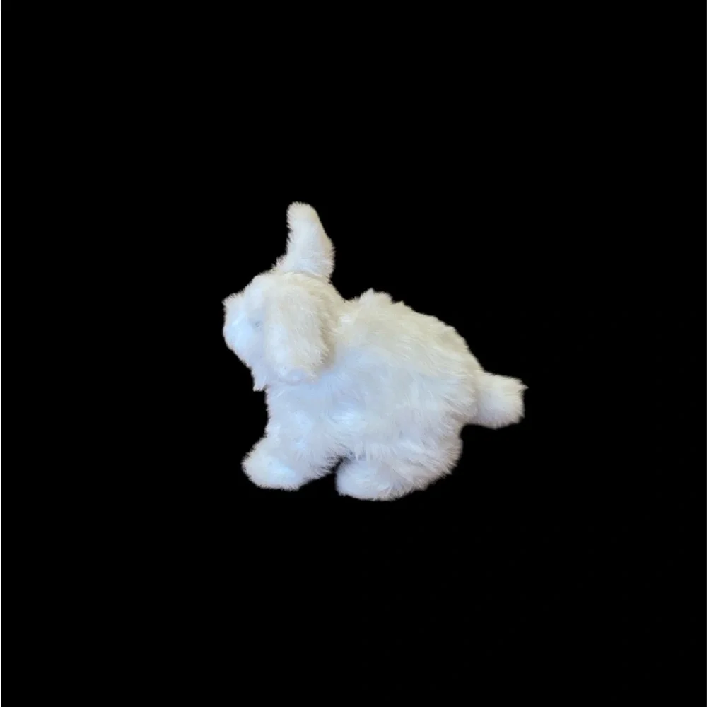 FurReal Friends 2011 Hop n’ Cuddle Interactive White Bunny Rabbit Moves WORKS